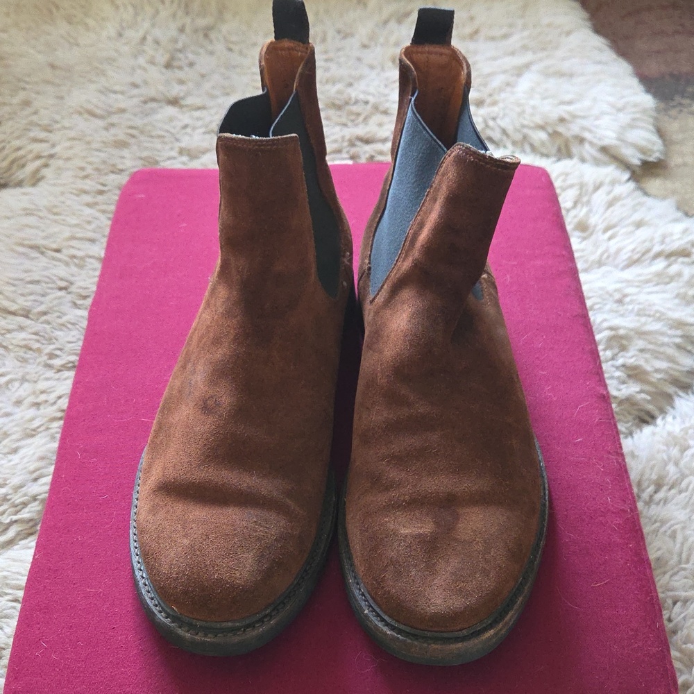 Frye Men's Suede Chelsea Boots